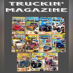 Collection - Vintage (11) TRUCKIN' Magazines